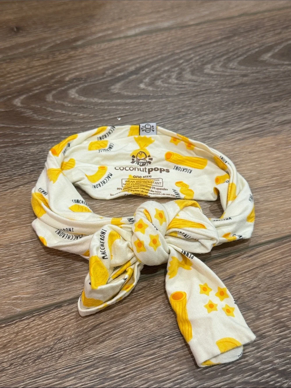 Coconut Pops Noodle Print Bow